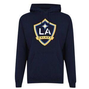 LA Galaxy Mens Logo Drawstring Hoodie / Navy